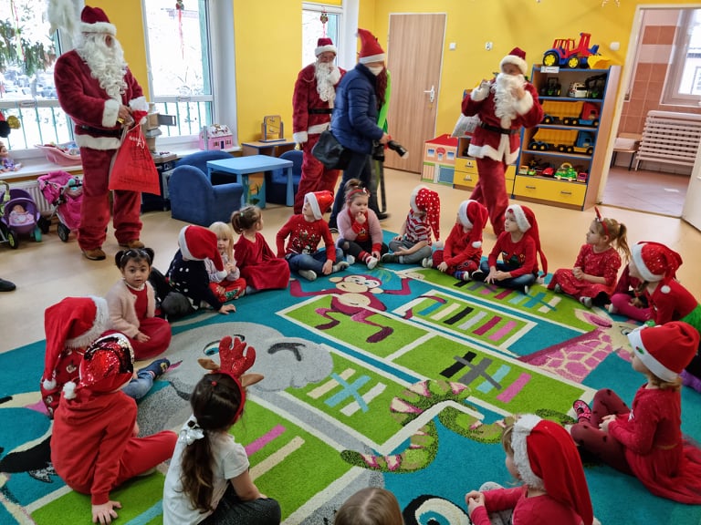 Mikołajki w grupie "Delfinki"