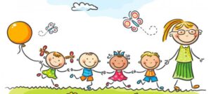 Motylki zwiedzają przedszkole