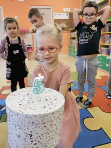 Urodziny Blanki z grupy "Biedronek"