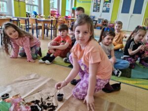 Wiosenny ogródek "Motylków"