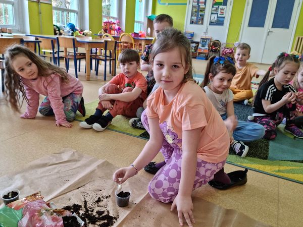 Wiosenny ogródek "Motylków"