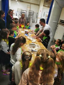 "Minionki" w piekarni "Bochenek"