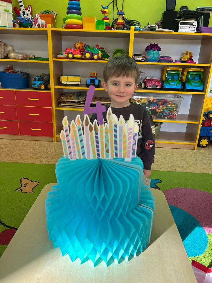 Urodziny Antka z grupy "Sówki"