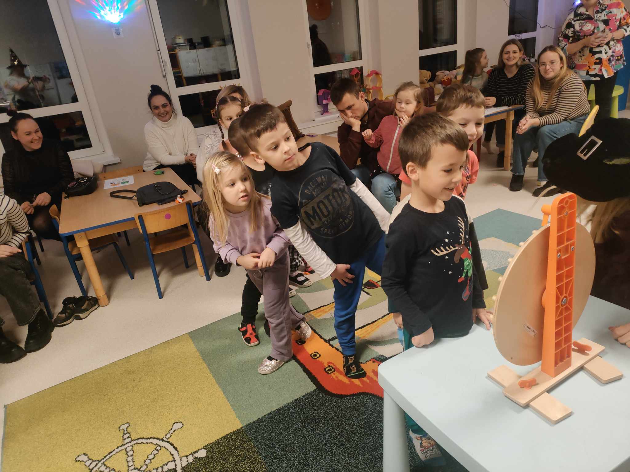 Zajęcia otwarte z rodzicami "Andrzejki"- "Motylki"