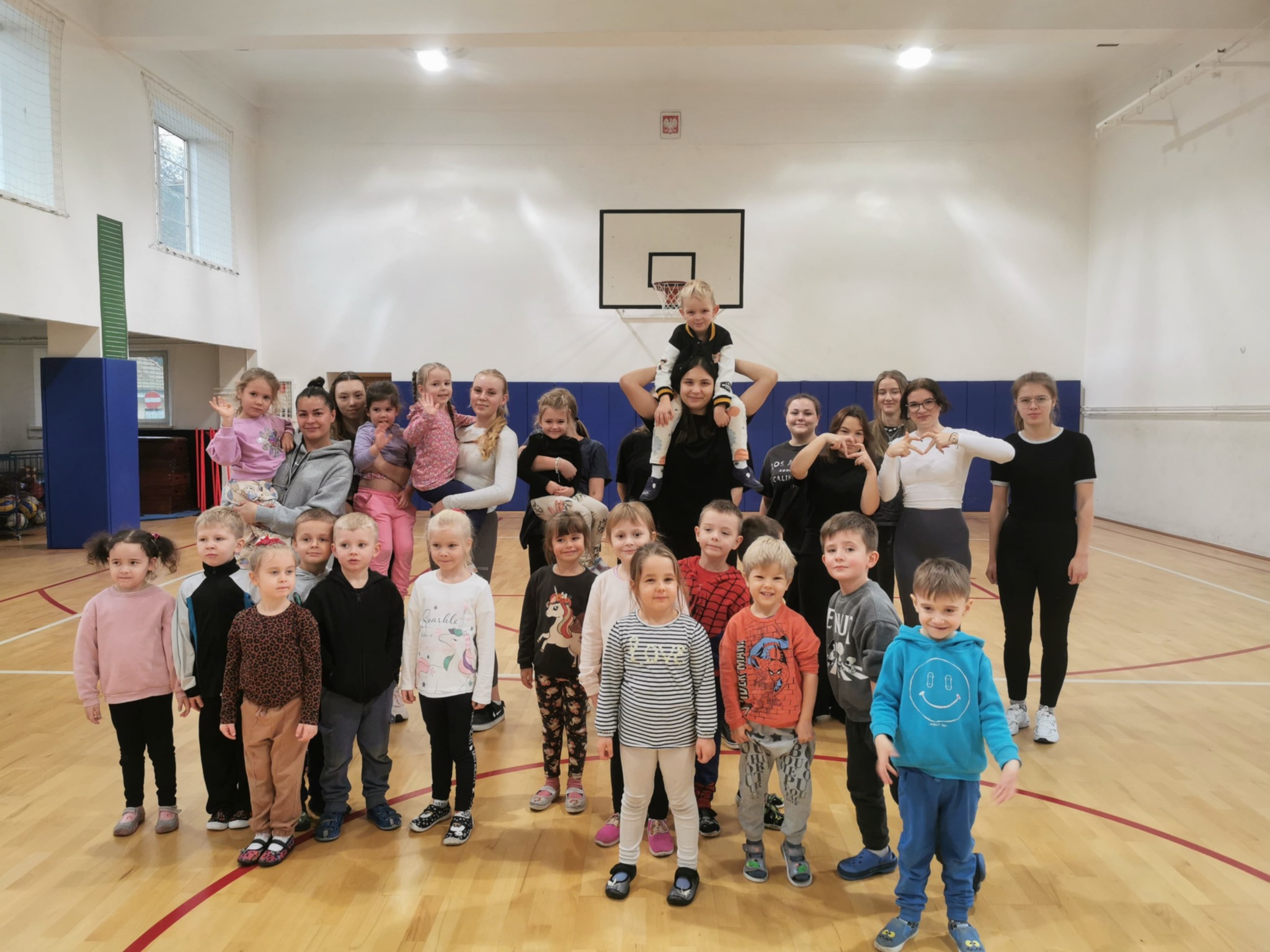  Zajęcia sportowe w Zespole Szkół- "Żabki"