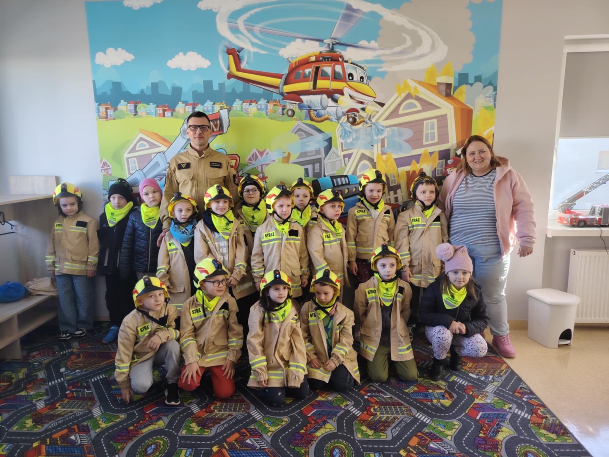 "Tygrysy" w Trzcianeckiej Jednostce Ratowniczo- Gaśniczej