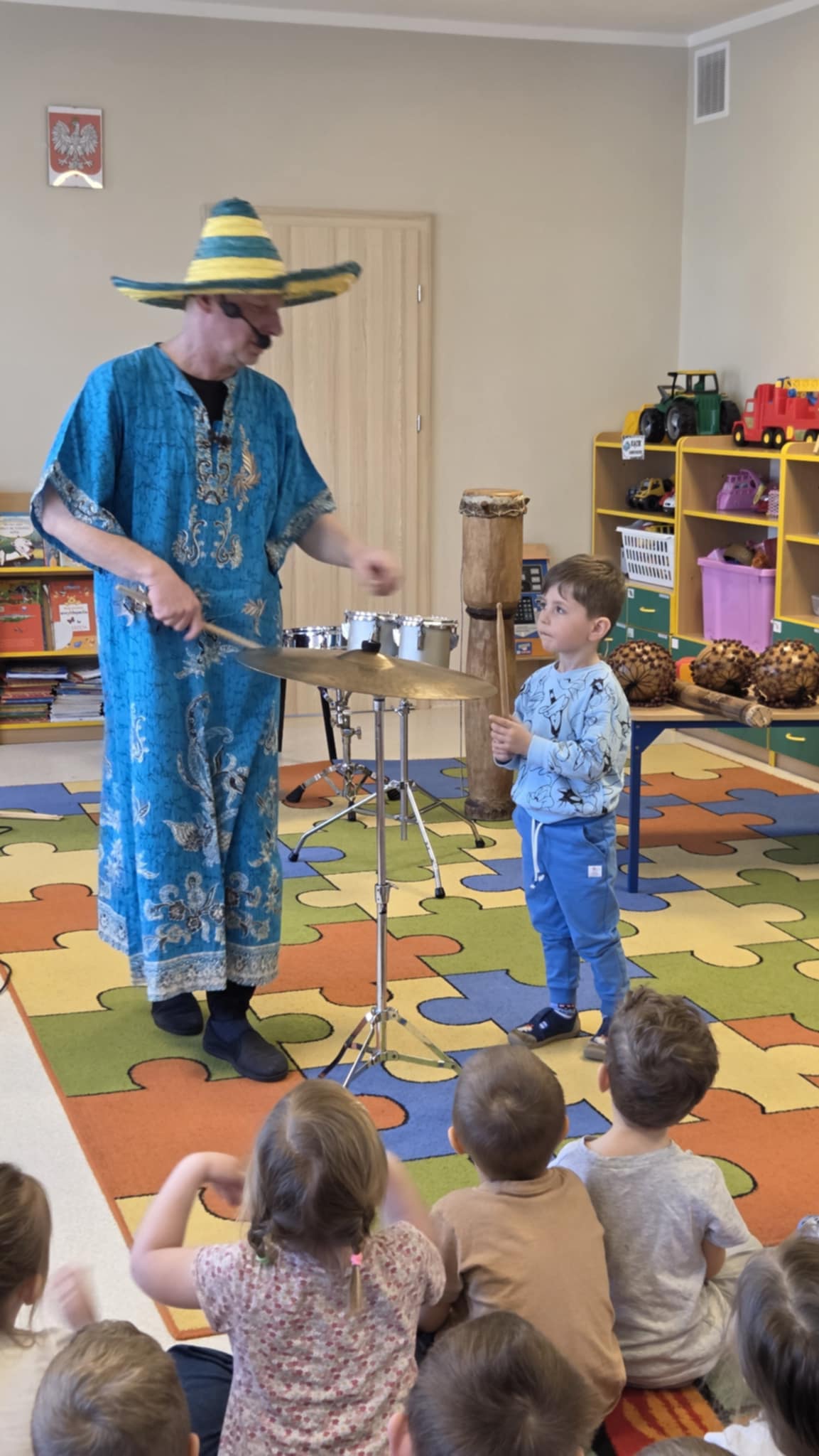 Zajęcia muzyczne z Panem Tomaszem