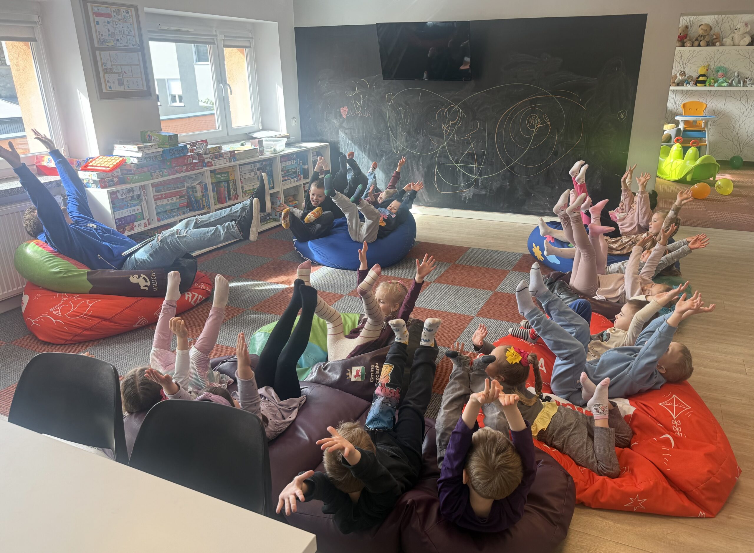 „Żabki” w bibliotece