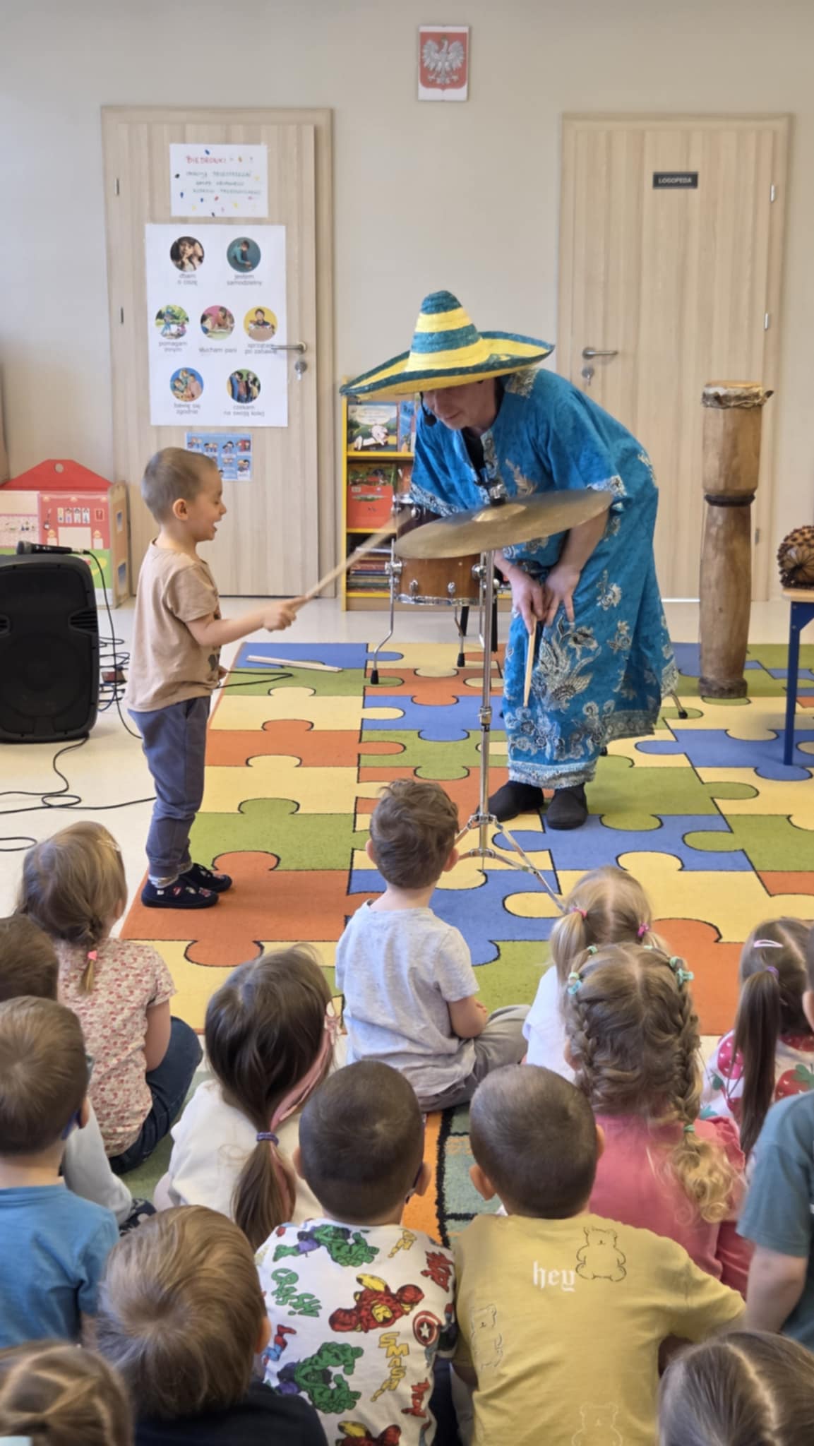 Zajęcia muzyczne z Panem Tomaszem