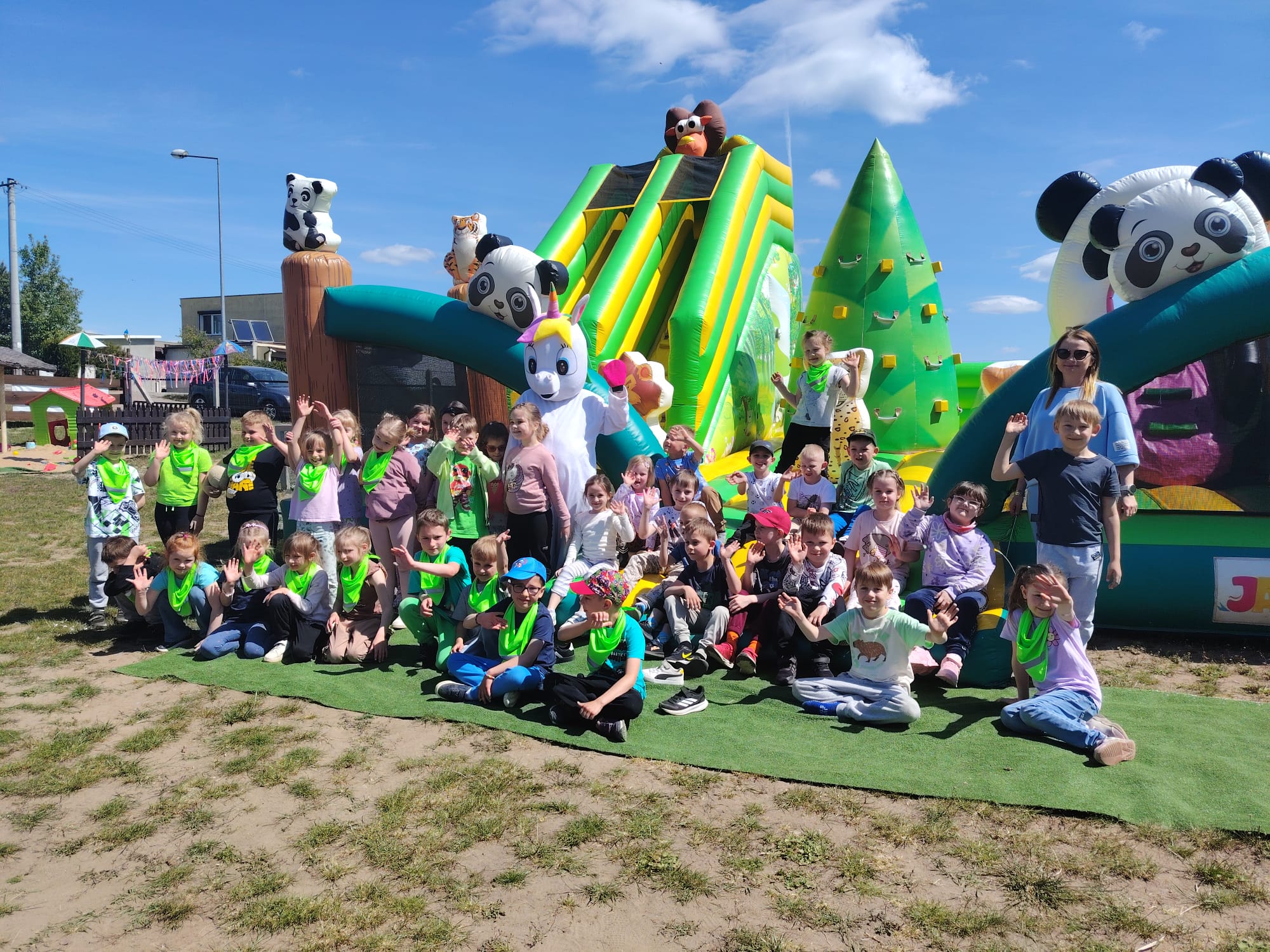 Grupa Tygrysków 13 maja  na wycieczce w Brykolandii