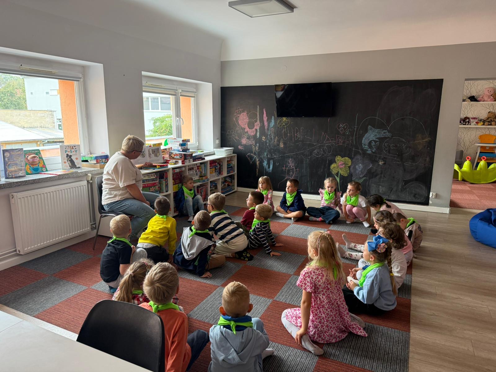 „Minionki” w bibliotece