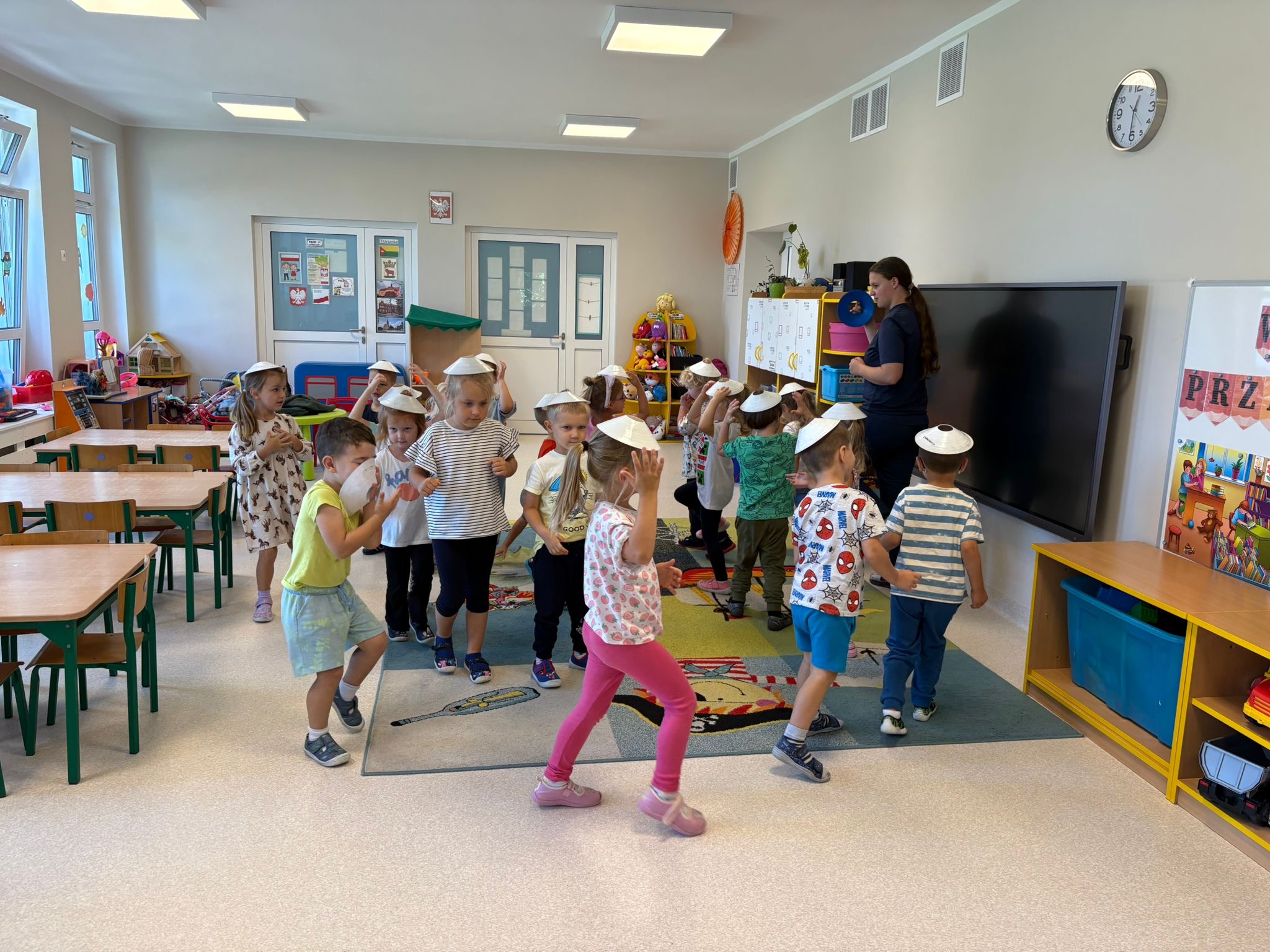 Zajęcia sportowe z APR Lampart w grupie „Motylki”