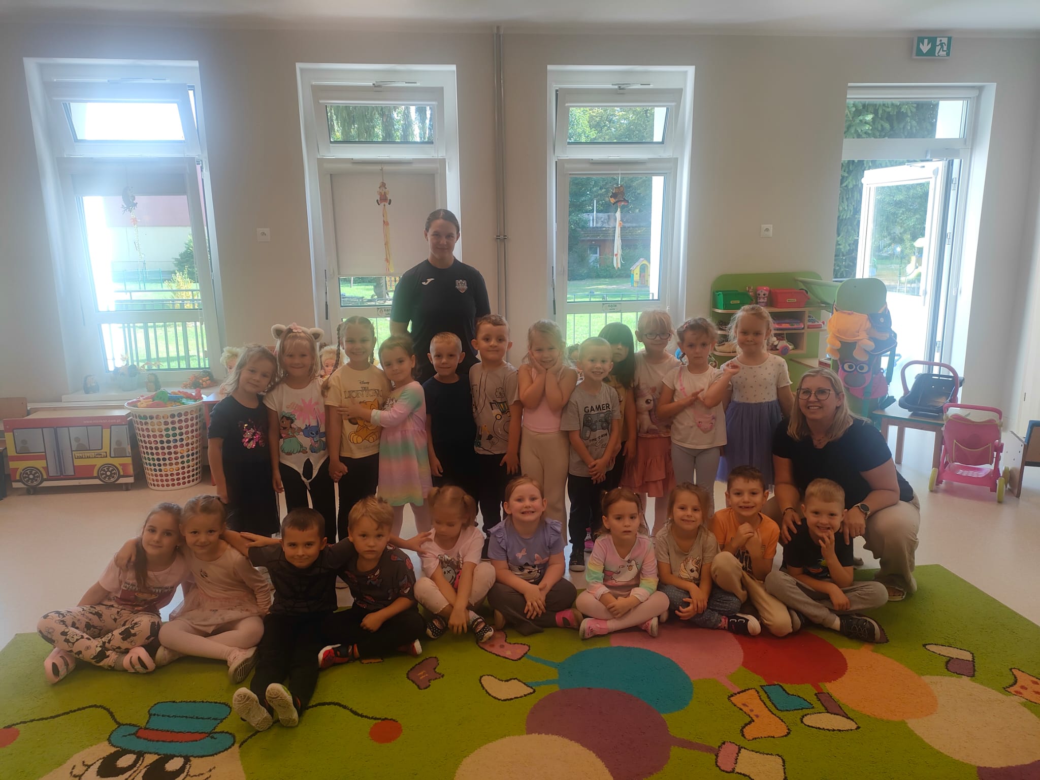 Zajęcia sportowe z APR Lampart w grupie „Sówki”