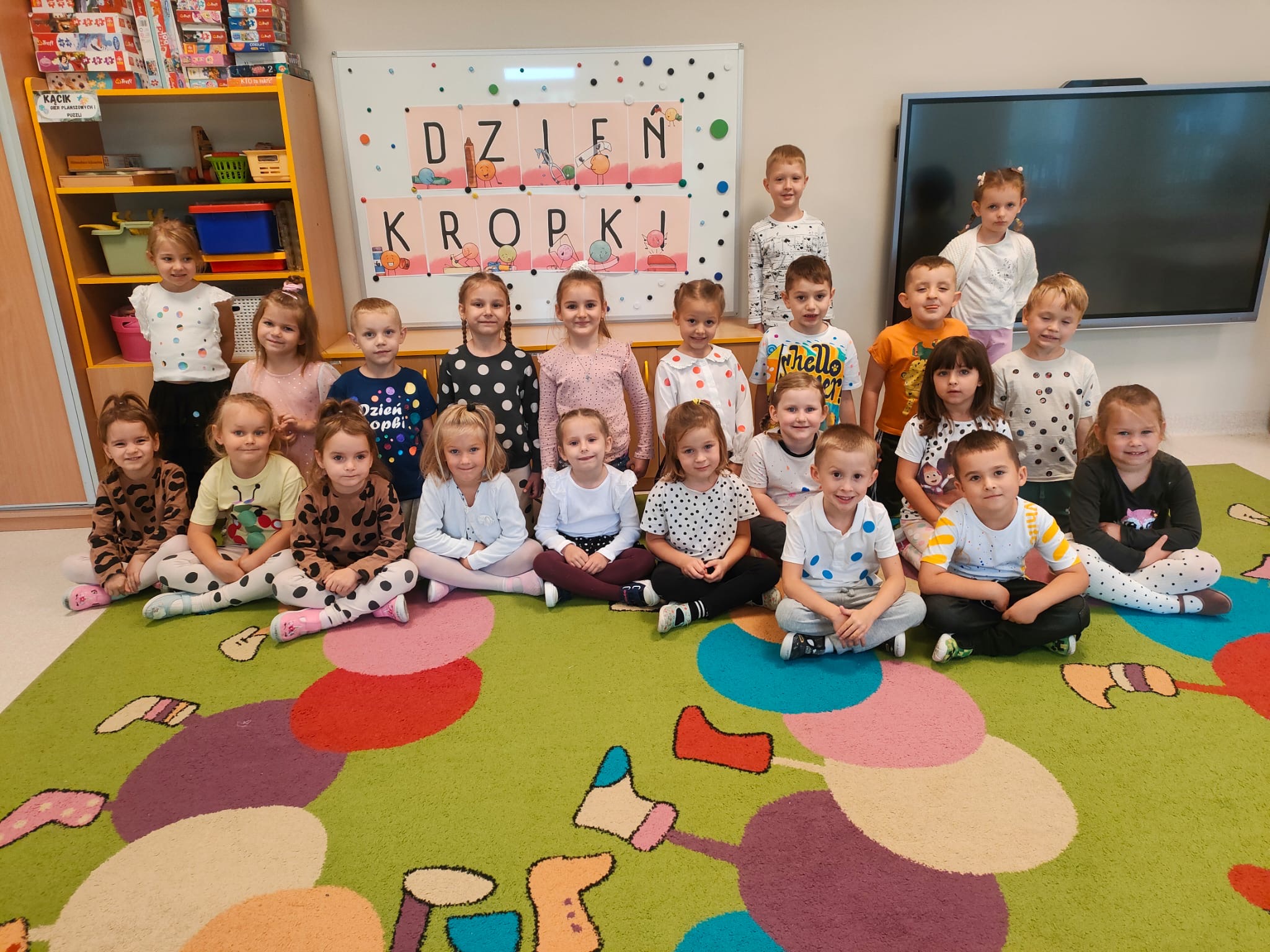 Dzień Kropki w grupie „Sówki”