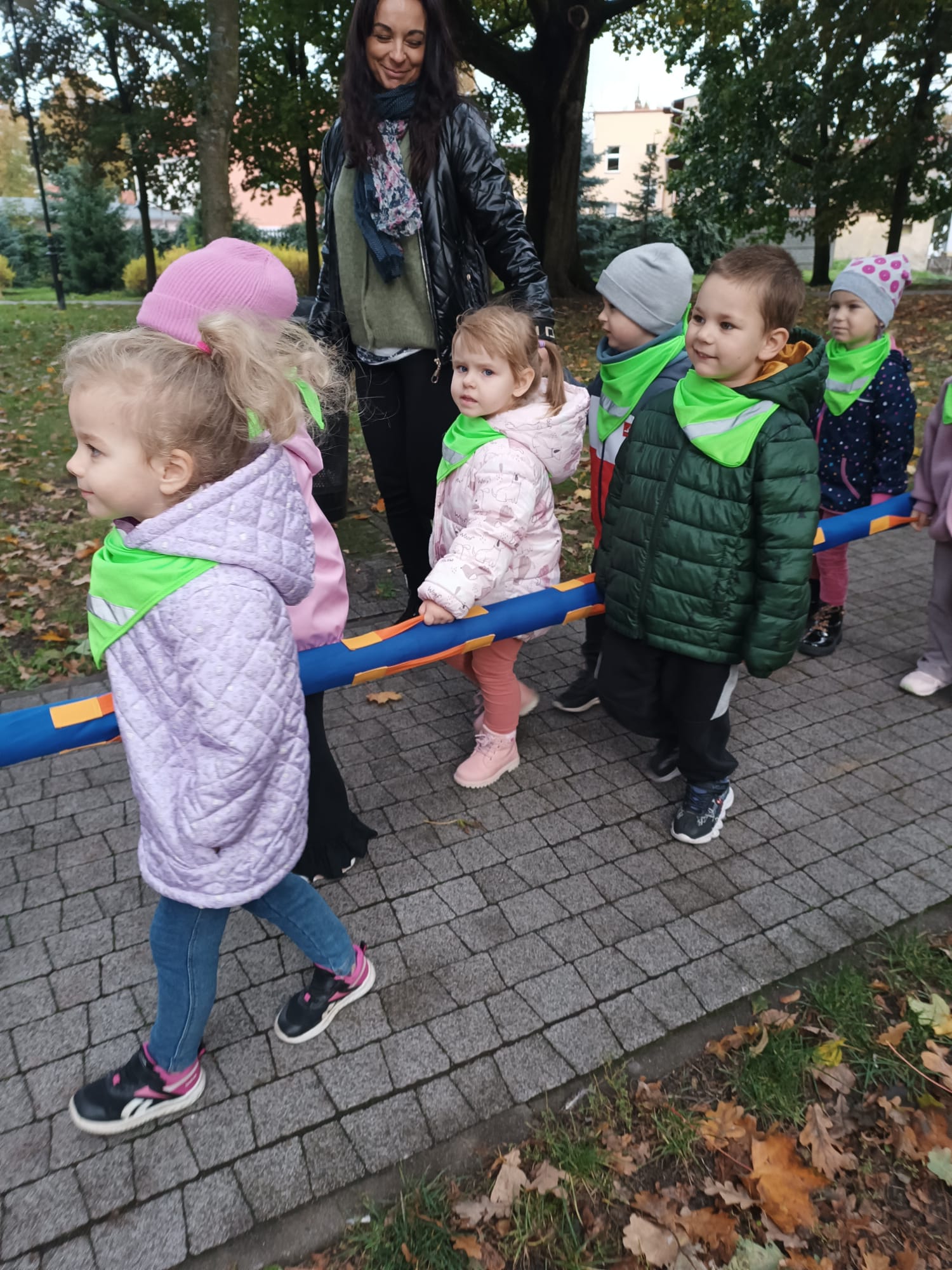 Jesienny spacer Delfinków