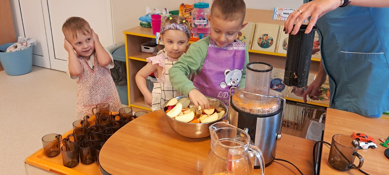 Produkcja soku marchewkowo- jabłkowego