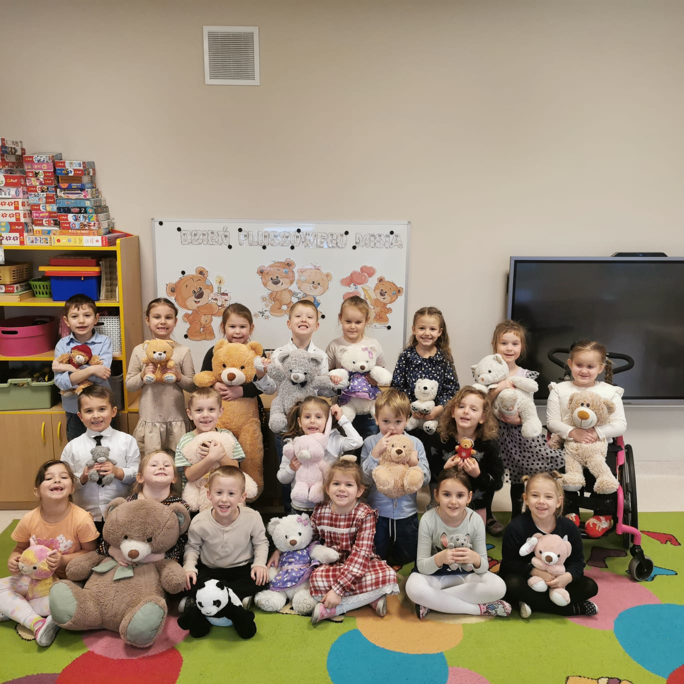 Dzień Pluszowego Misia w przedszkolu