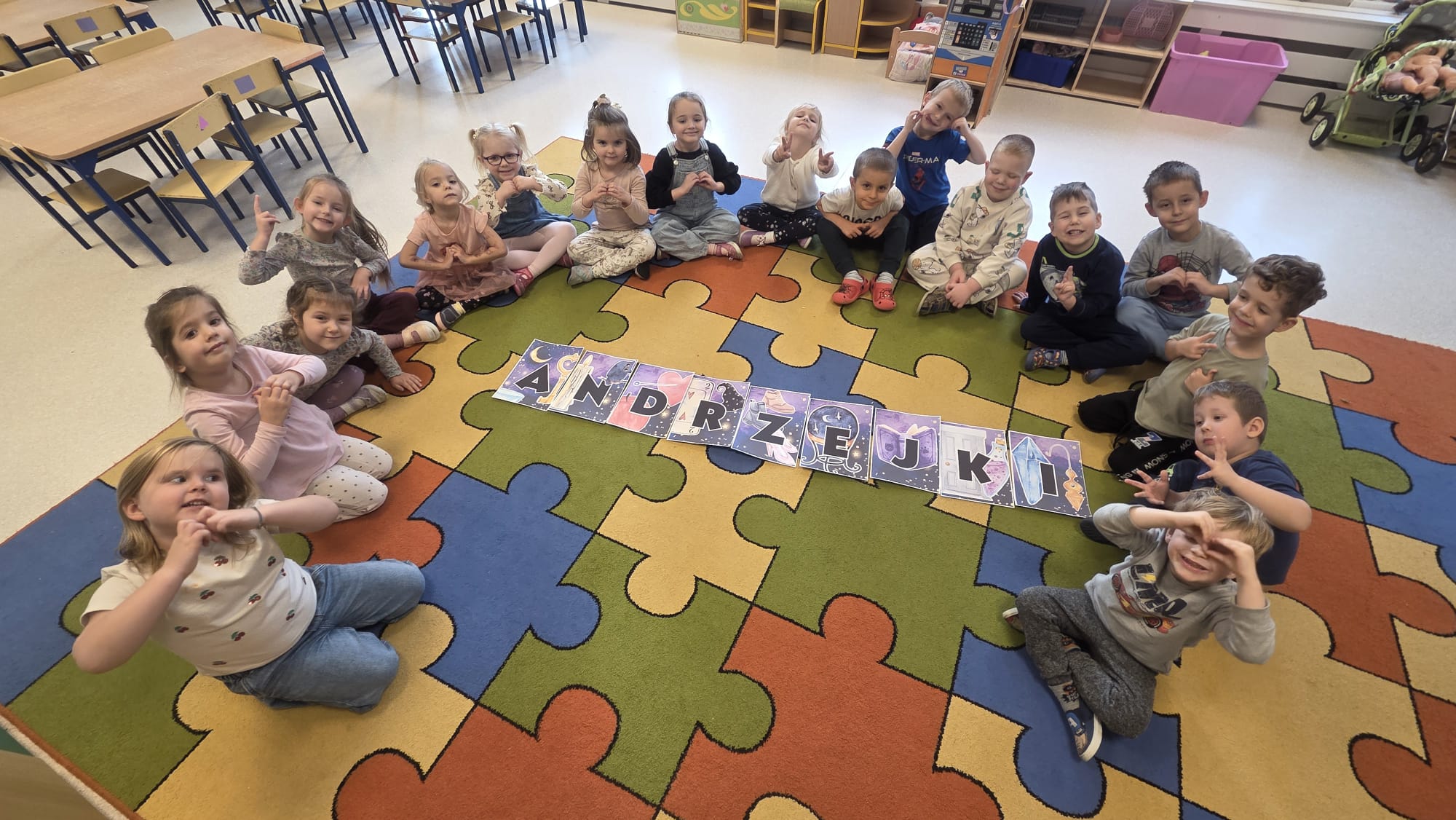 "Andrzejki"- w przedszkolu