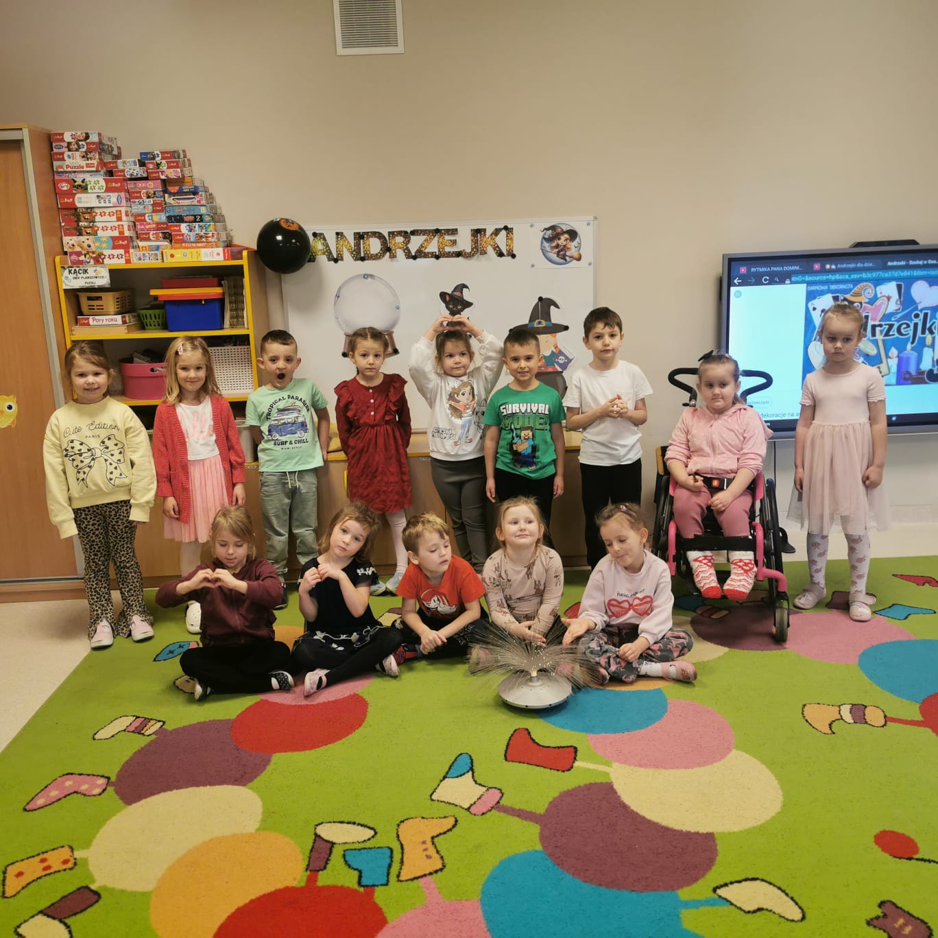 "Andrzejki"- w przedszkolu