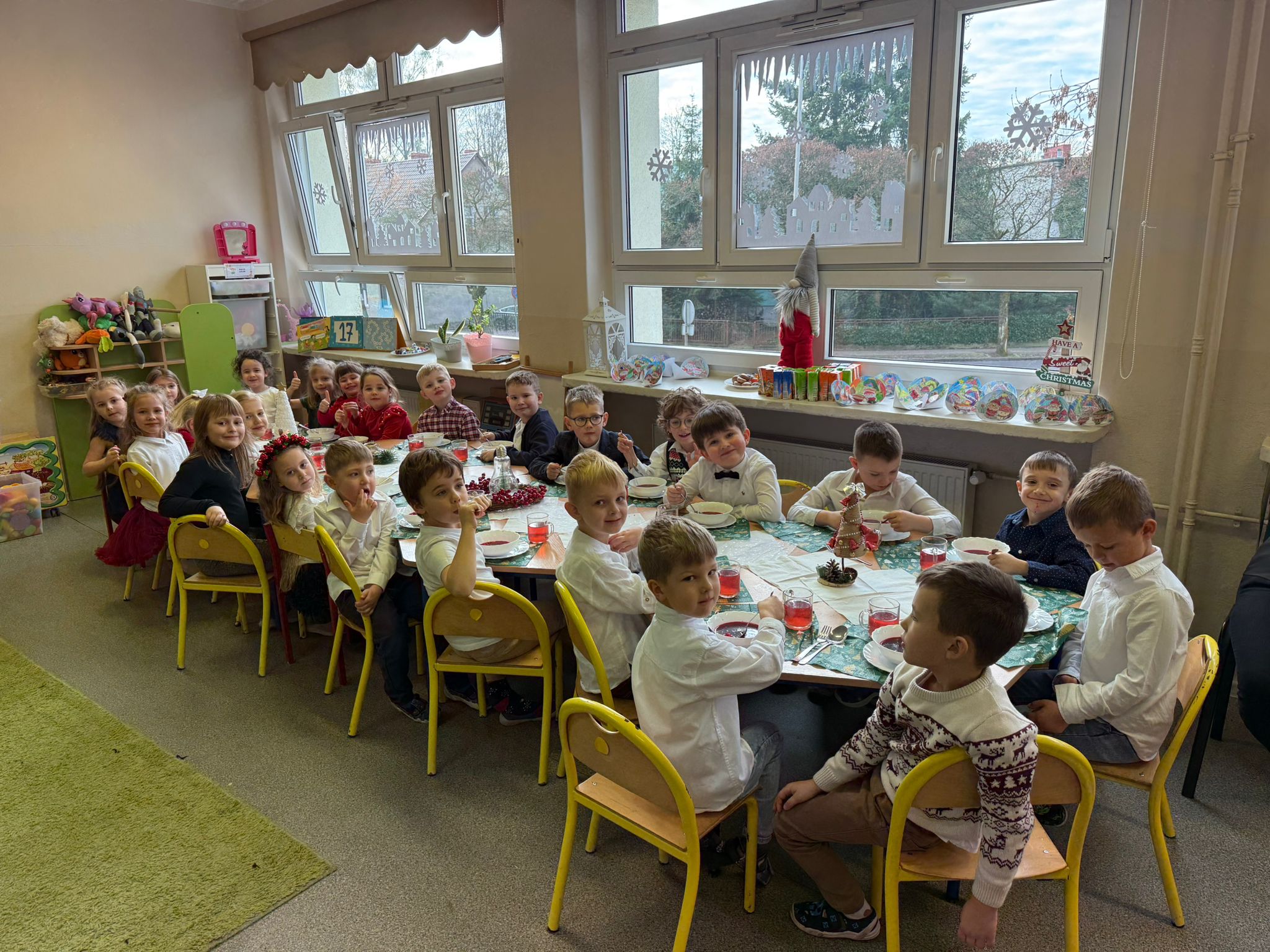 Wigilia w przedszkolu
