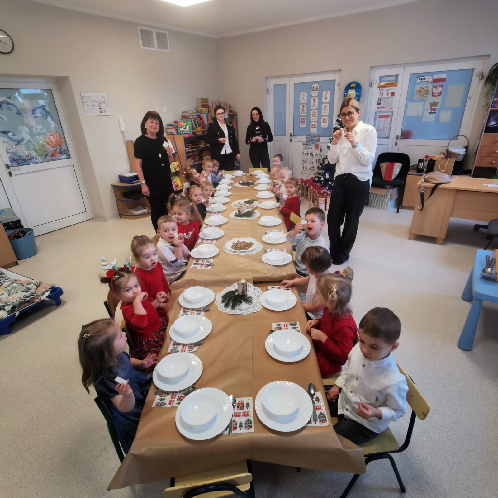 Wigilia w przedszkolu