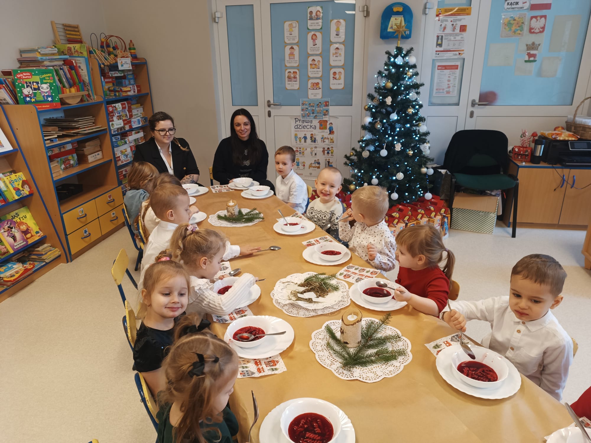 Wigilia w przedszkolu
