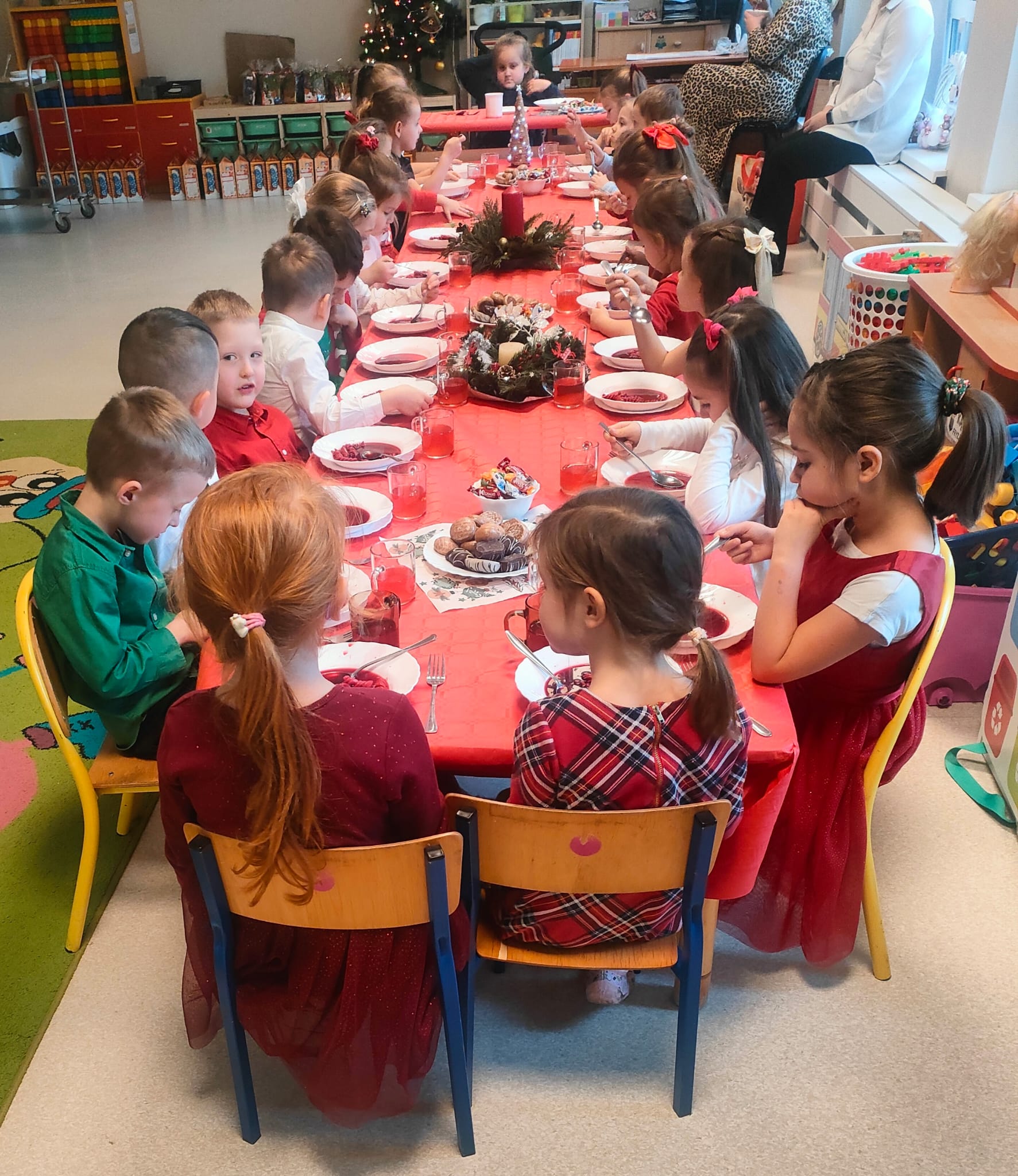 Wigilia w przedszkolu