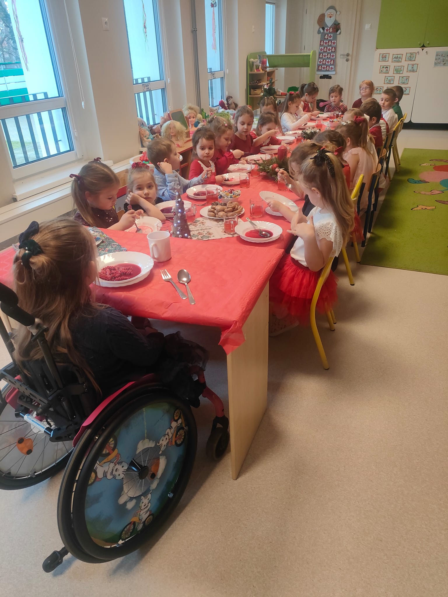 Wigilia w przedszkolu