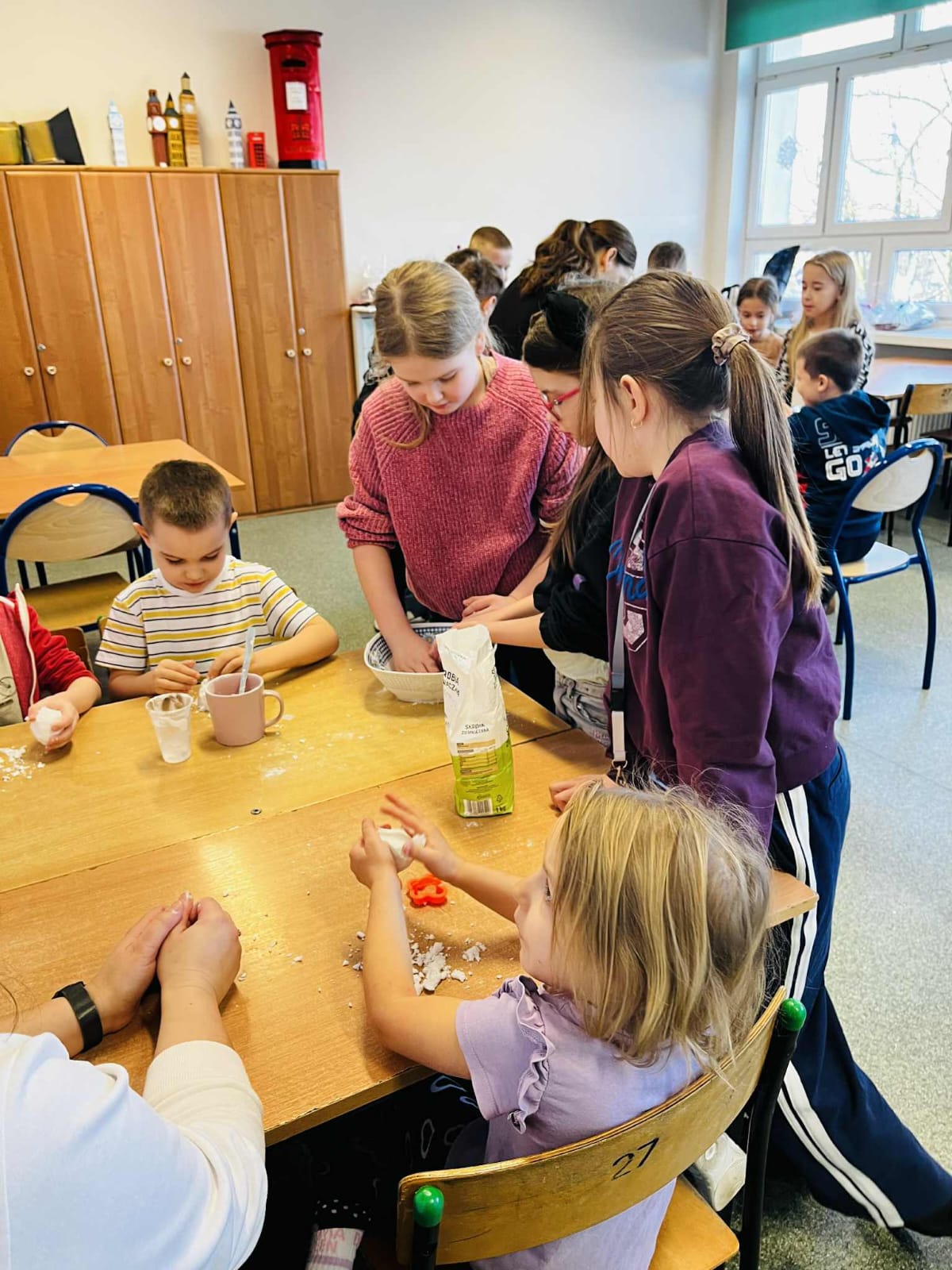 "Tygrysy" i "Minionki" gościnnie na zajęciach  w SP3- Podziękowania za wspaniałe atrakcje.