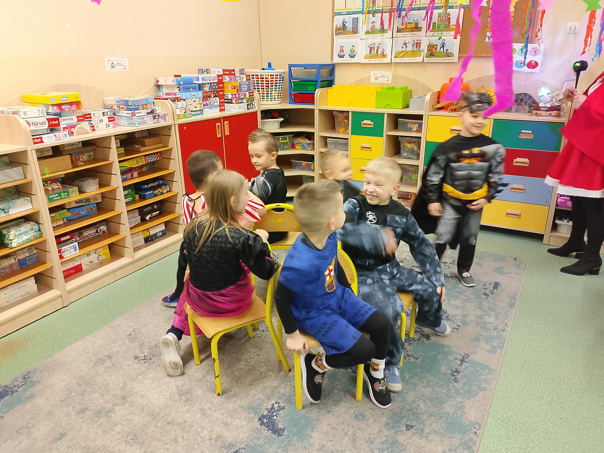 Bal karnawałowy w grupie "Tygryski"