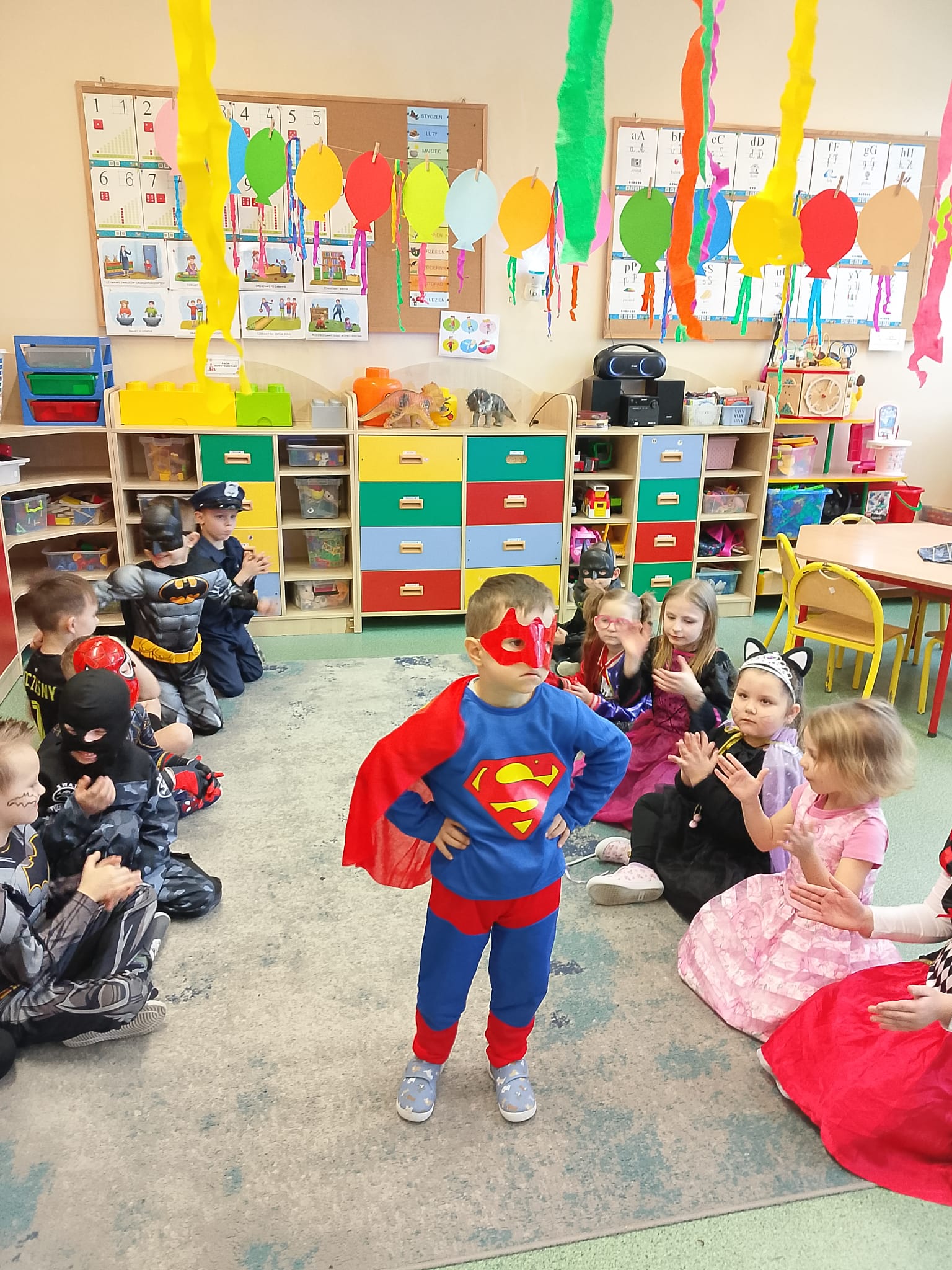 Bal karnawałowy w grupie "Tygryski"