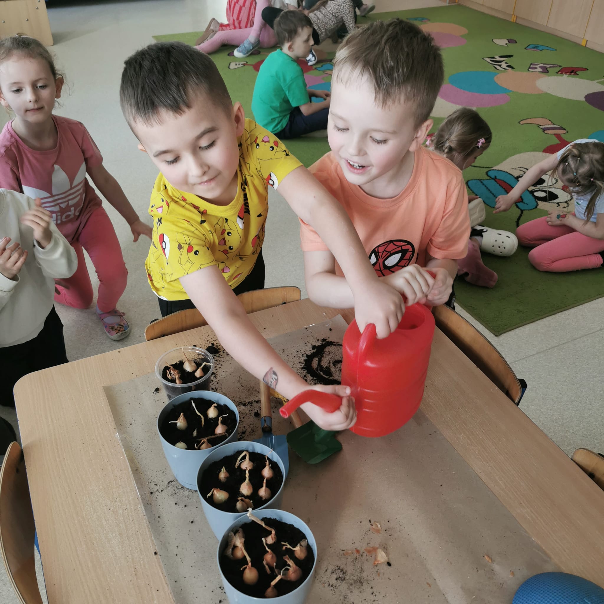 Wiosenny ogródek "Sówek"