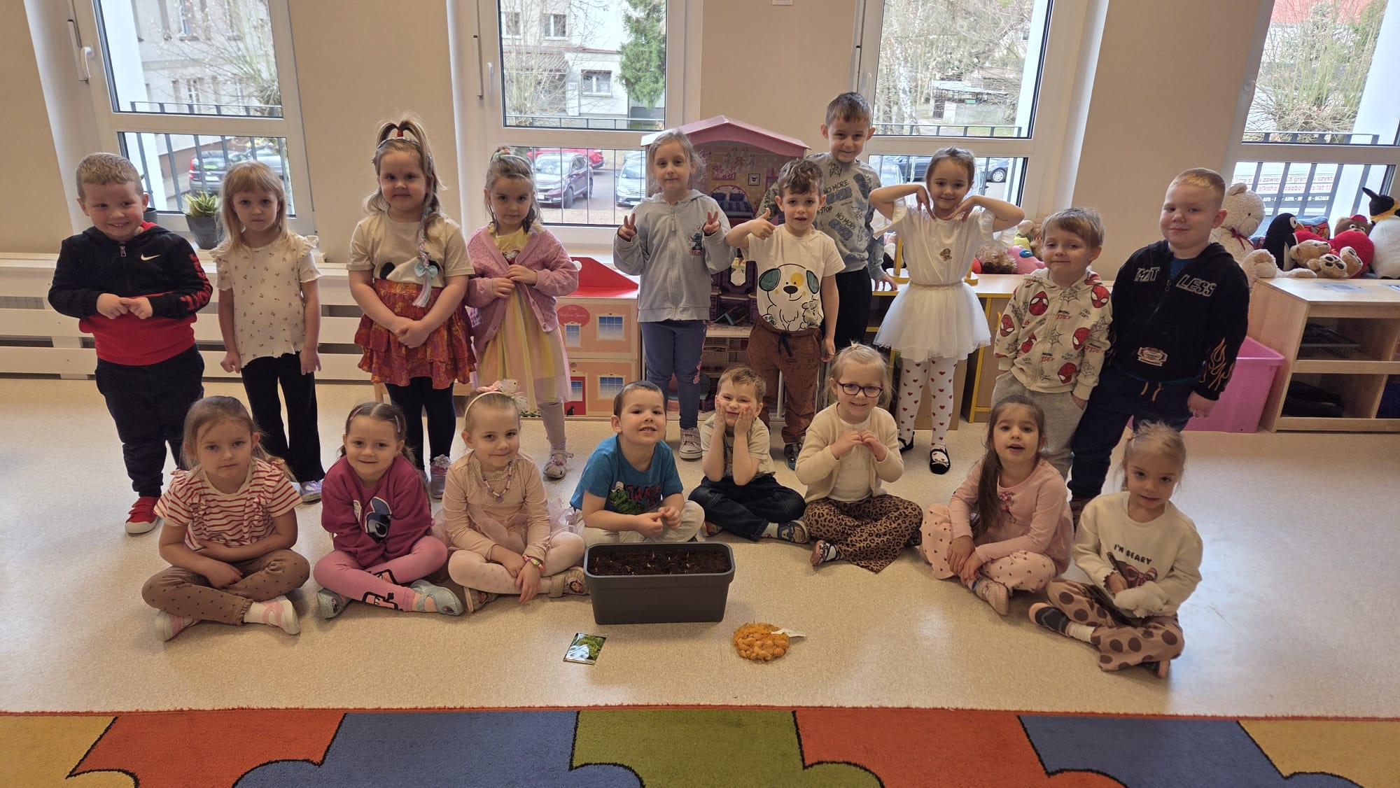 Wiosenny ogródek "Biedronek"