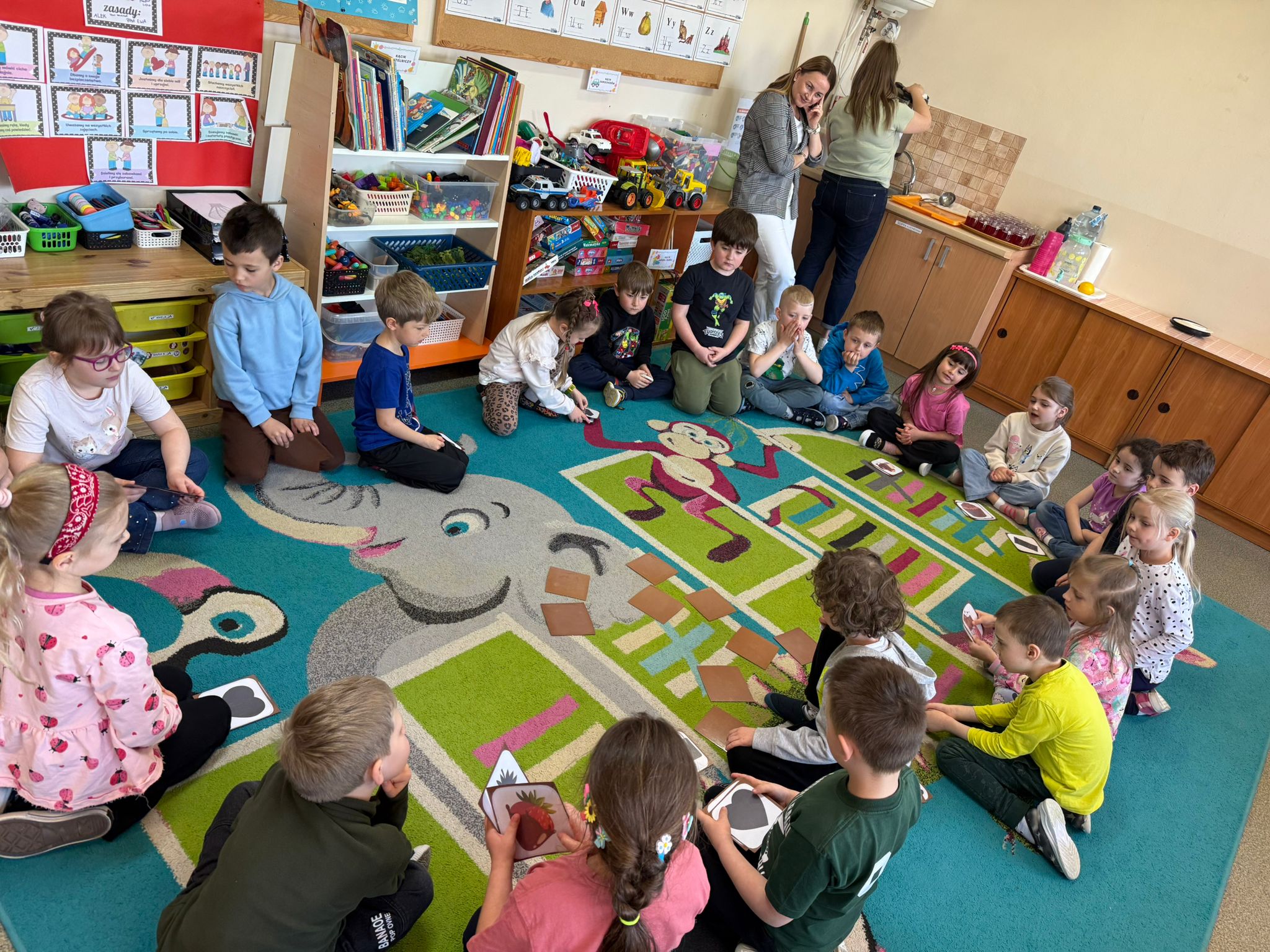 Dzień czekolady w grupie Minionków