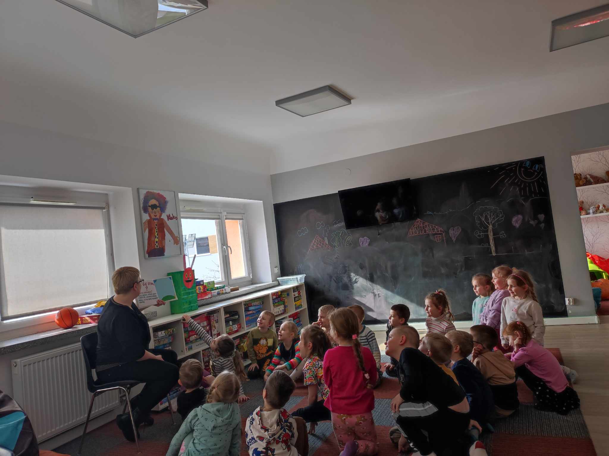 "Biedronki" w bibliotece