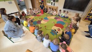 Spotkanie z pielęgniarką - "Sówki" i "Delfinki"