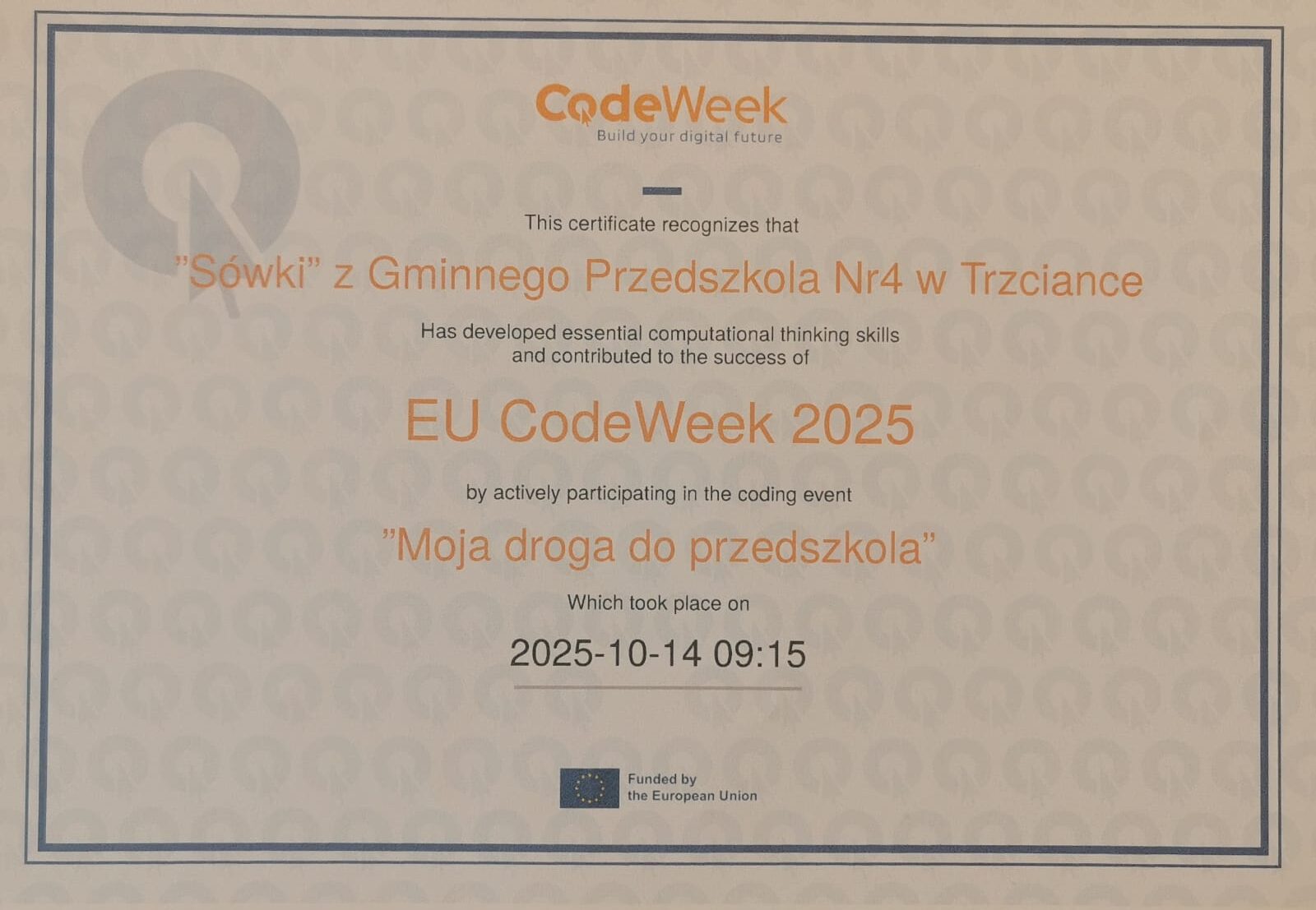 CodeWeek "Sówki"