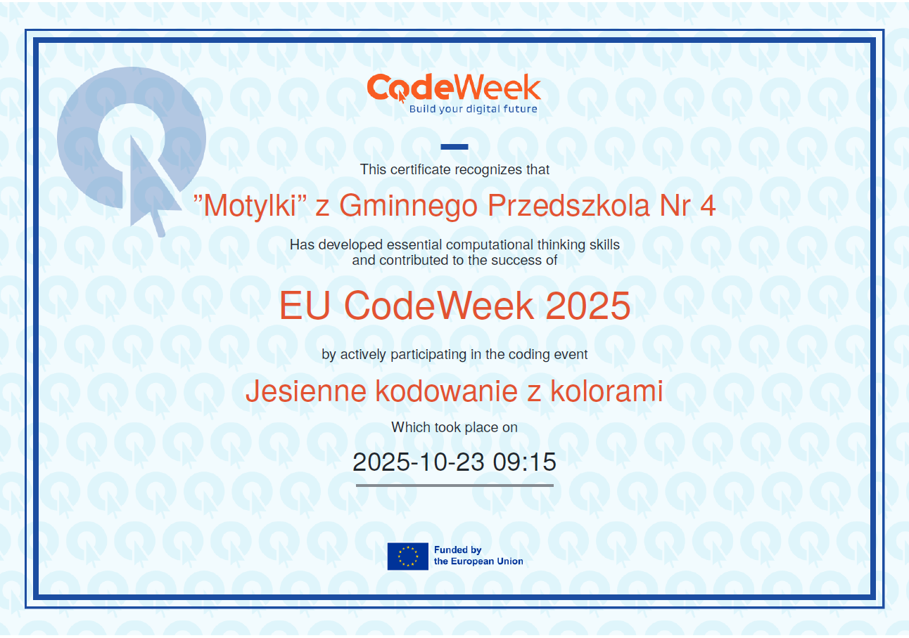 CodeWeek - "Motylki"